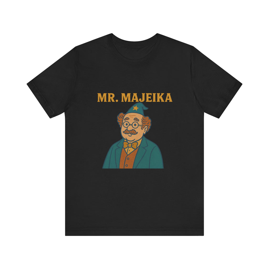 Retro Mr Majeika Unisex Jersey Short Sleeve Tee