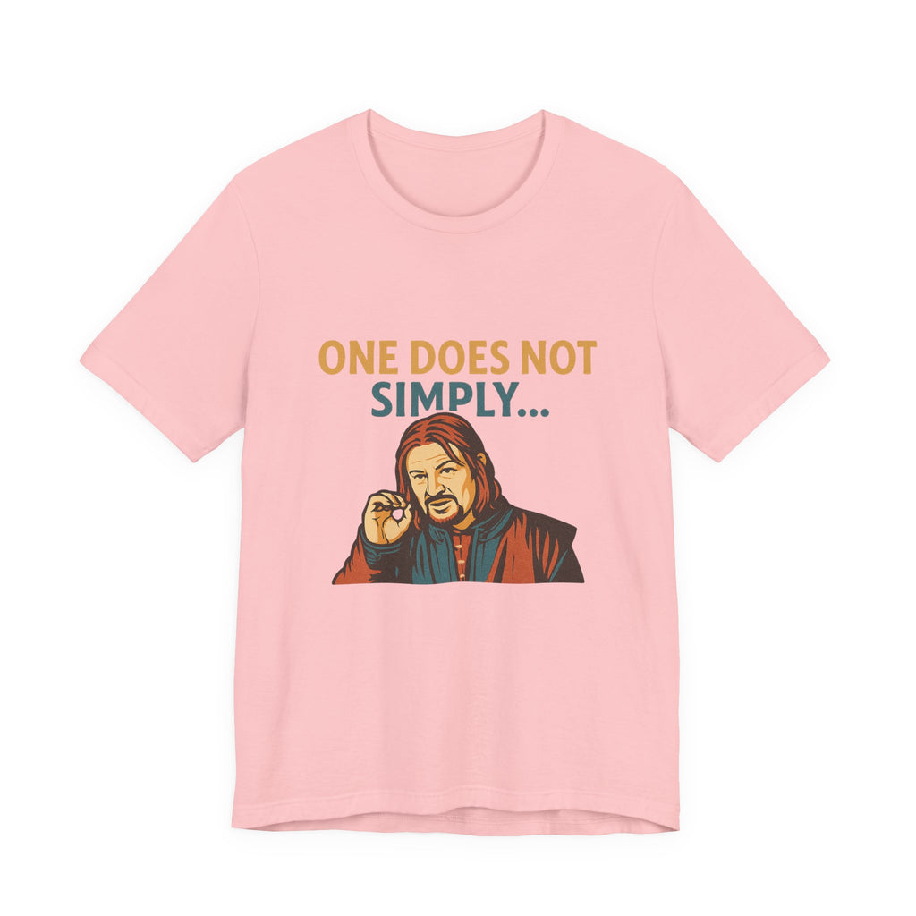 One Does Not Simply T‑Shirt — Funny Lord of the Rings Meme Tee