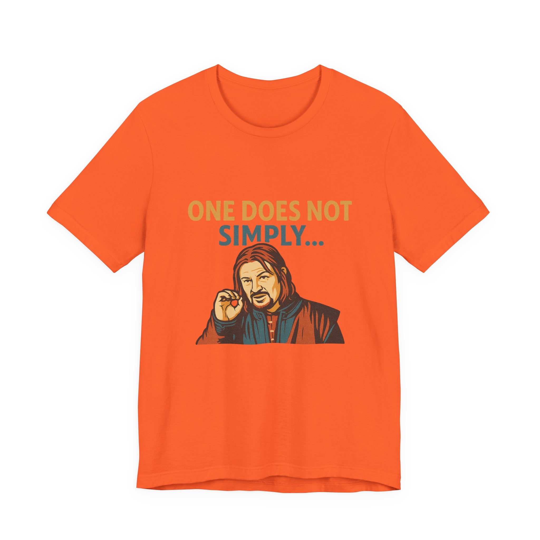 One Does Not Simply T‑Shirt — Funny Lord of the Rings Meme Tee