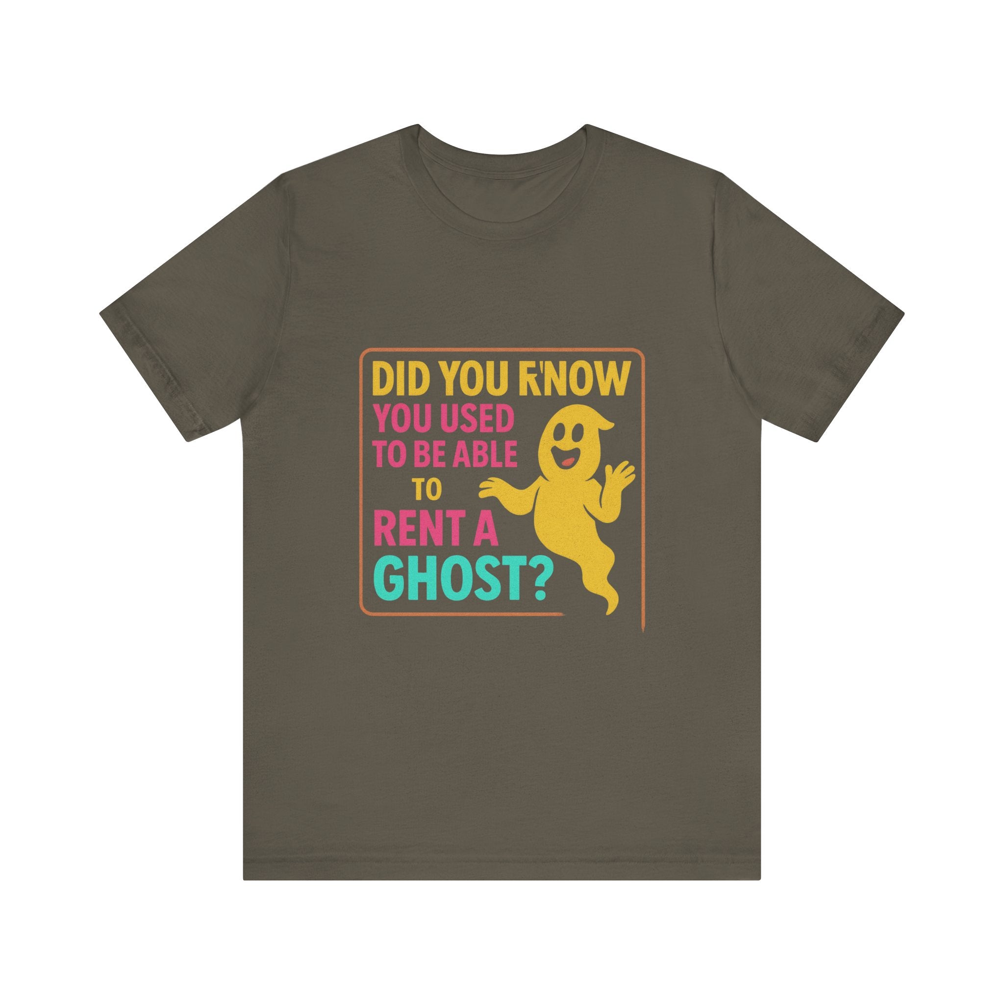 Retro Rentaghost Unisex Jersey Short Sleeve Tee