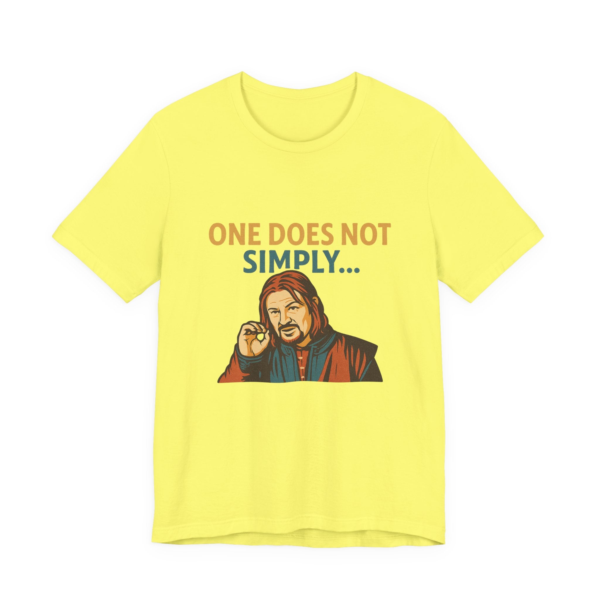 One Does Not Simply T‑Shirt — Funny Lord of the Rings Meme Tee